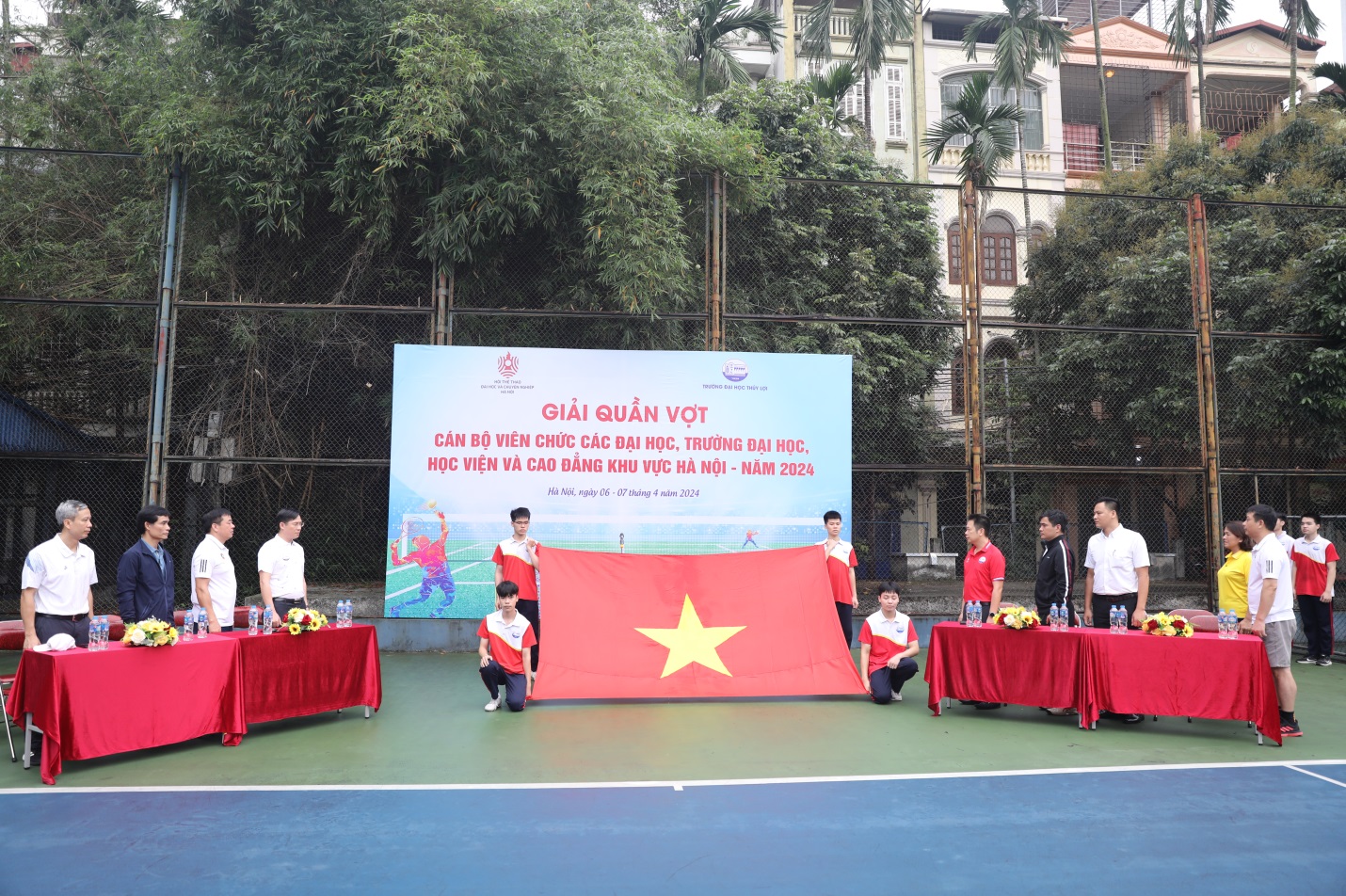 Giải Quần vợt cán bộ, viên chức Khu vực Hà Nội 2024: Niềm vui và tinh thần thể thao cao thượng