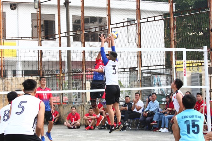 iải Bóng chuyền cán bộ các trường Đại học, Học viện và Cao đẳng khu vực Hà Nội năm 2022 4