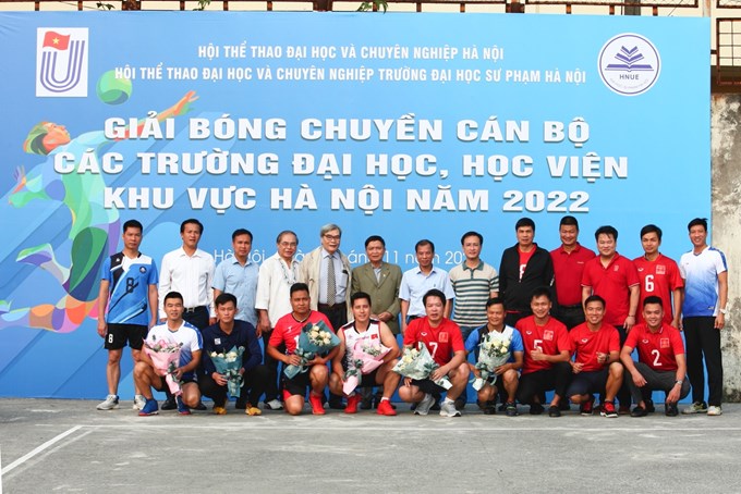iải Bóng chuyền cán bộ các trường Đại học, Học viện và Cao đẳng khu vực Hà Nội năm 2022 5