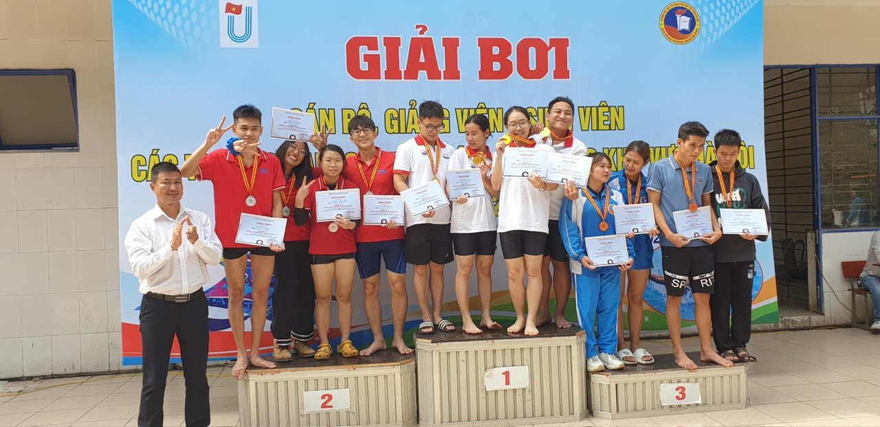 Giải Bơi cán bộ - giảng viên, sinh viên các trường đại học, học viện, cao đẳng khu vực Hà Nội 1