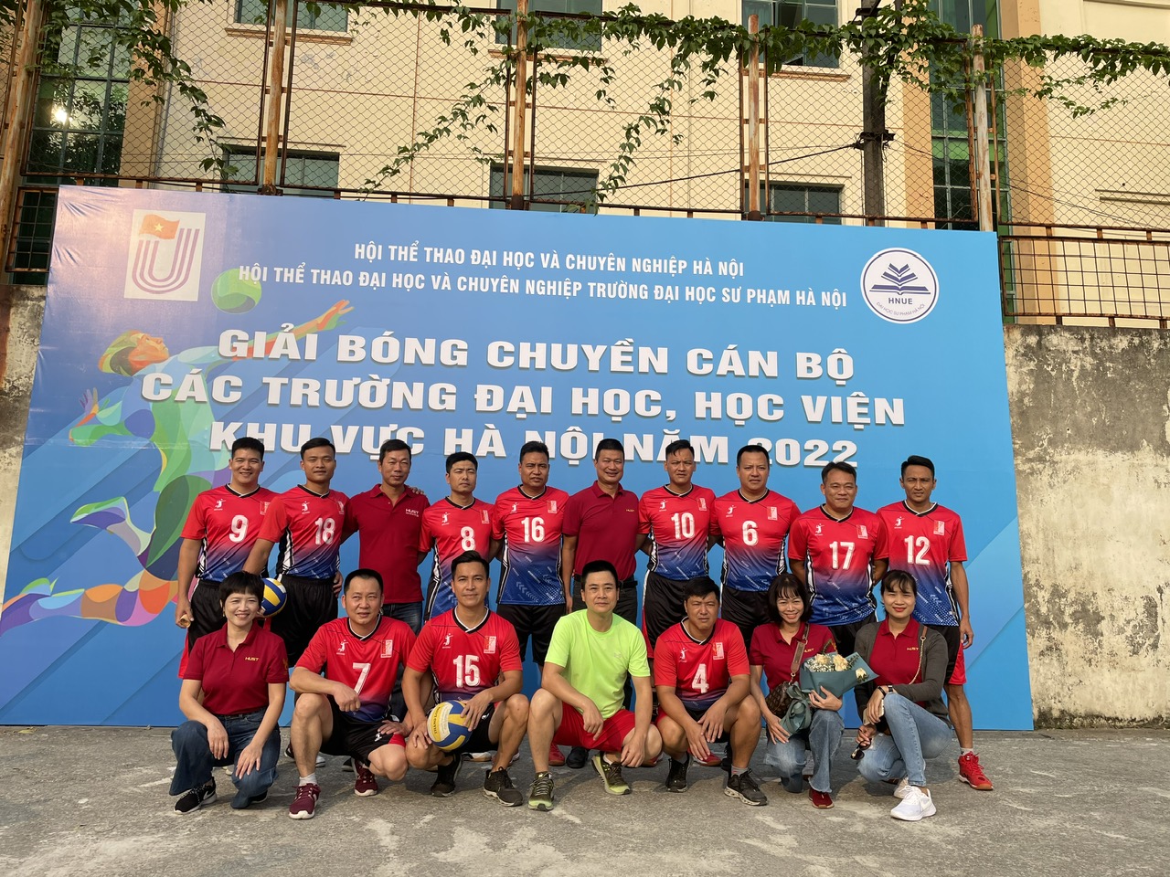 iải Bóng chuyền cán bộ các trường Đại học, Học viện và Cao đẳng khu vực Hà Nội năm 2022 1